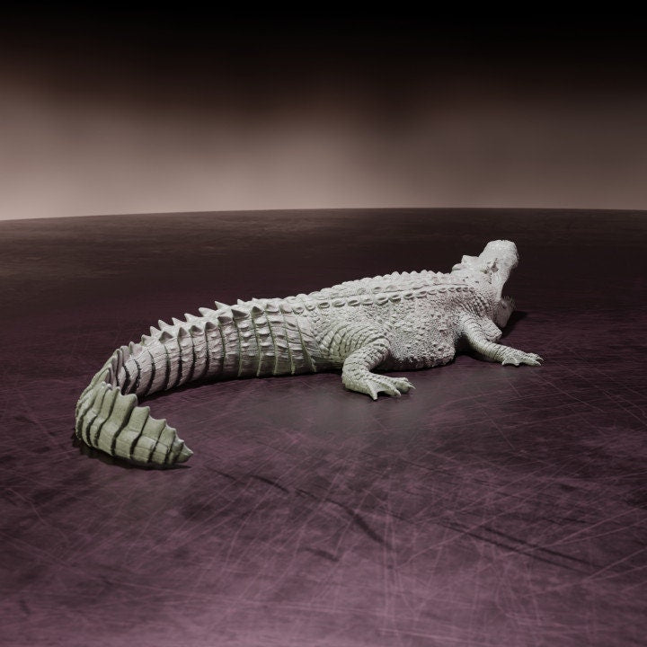 Deinosuchus - Dino and Dog Miniatures