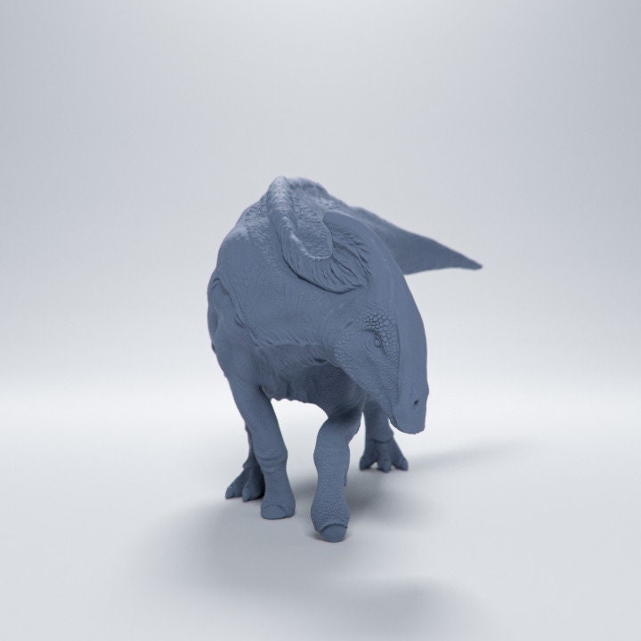 Charonosaurus female - UNPAINTED - Dino and Dog Miniatures