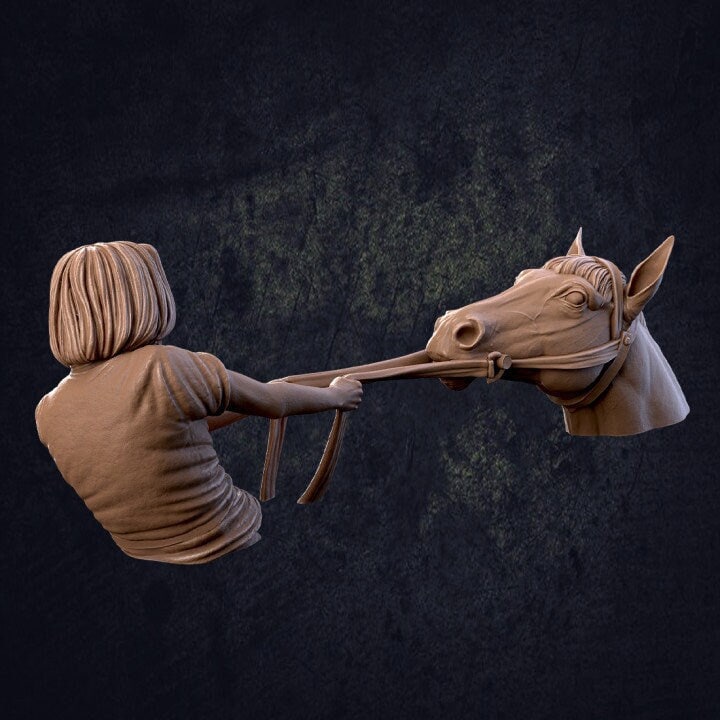 Boy and his Horse - Dragon Trappers Lodge