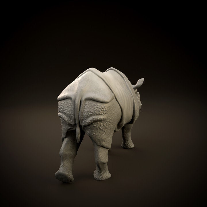 Rhino - Dino and Dog Miniatures