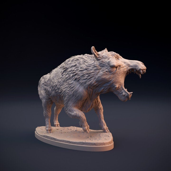 Daeodon - hell pig - Dino and Dog Miniatures