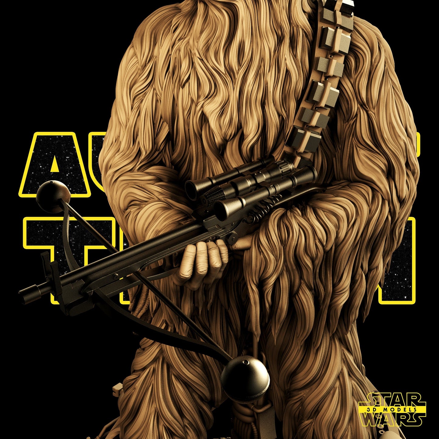 Chewbacca - Star Wars 3D Models