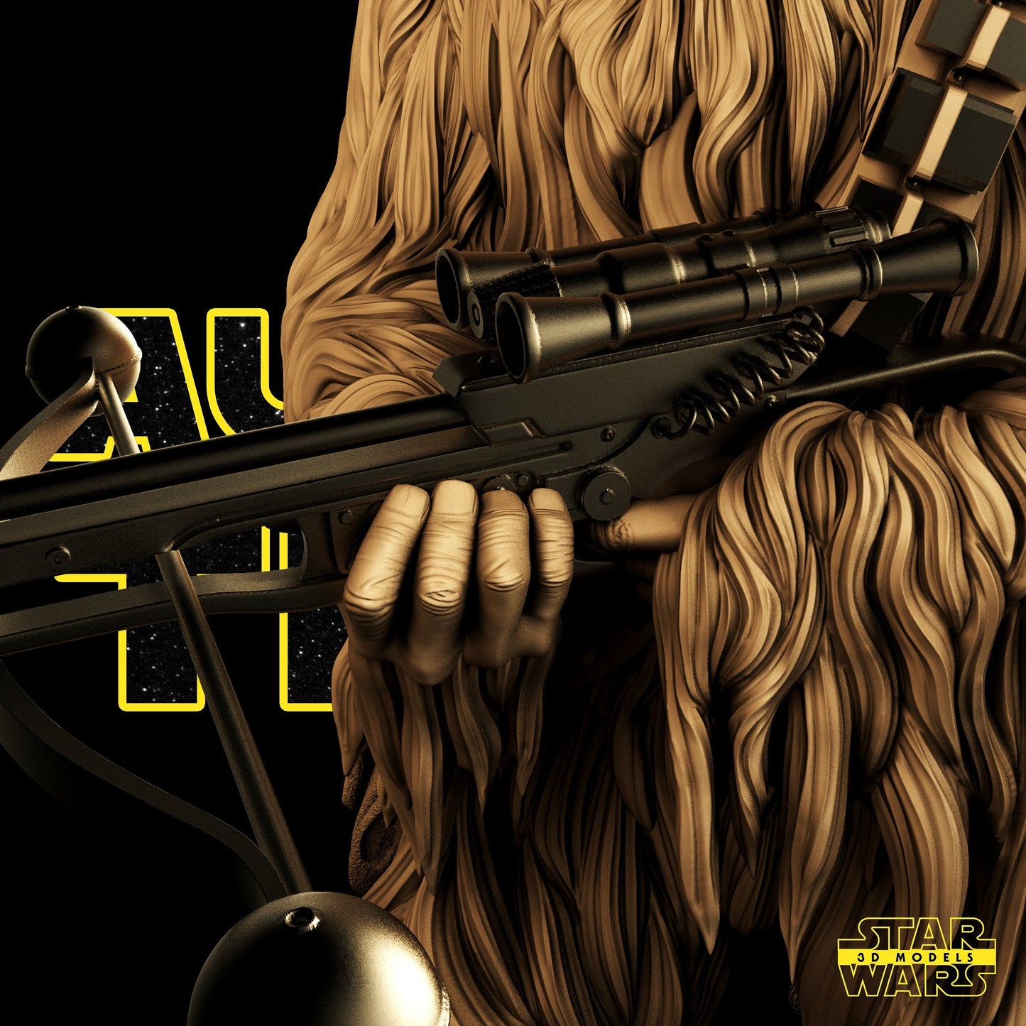 Chewbacca - Star Wars 3D Models