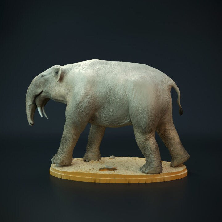 Deinotherium - UNPAINTED 3D Resin Figure - Dino and Dog Miniatures