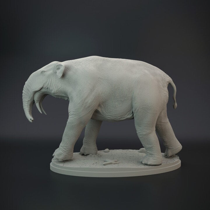 Deinotherium - UNPAINTED - Dino and Dog Miniatures
