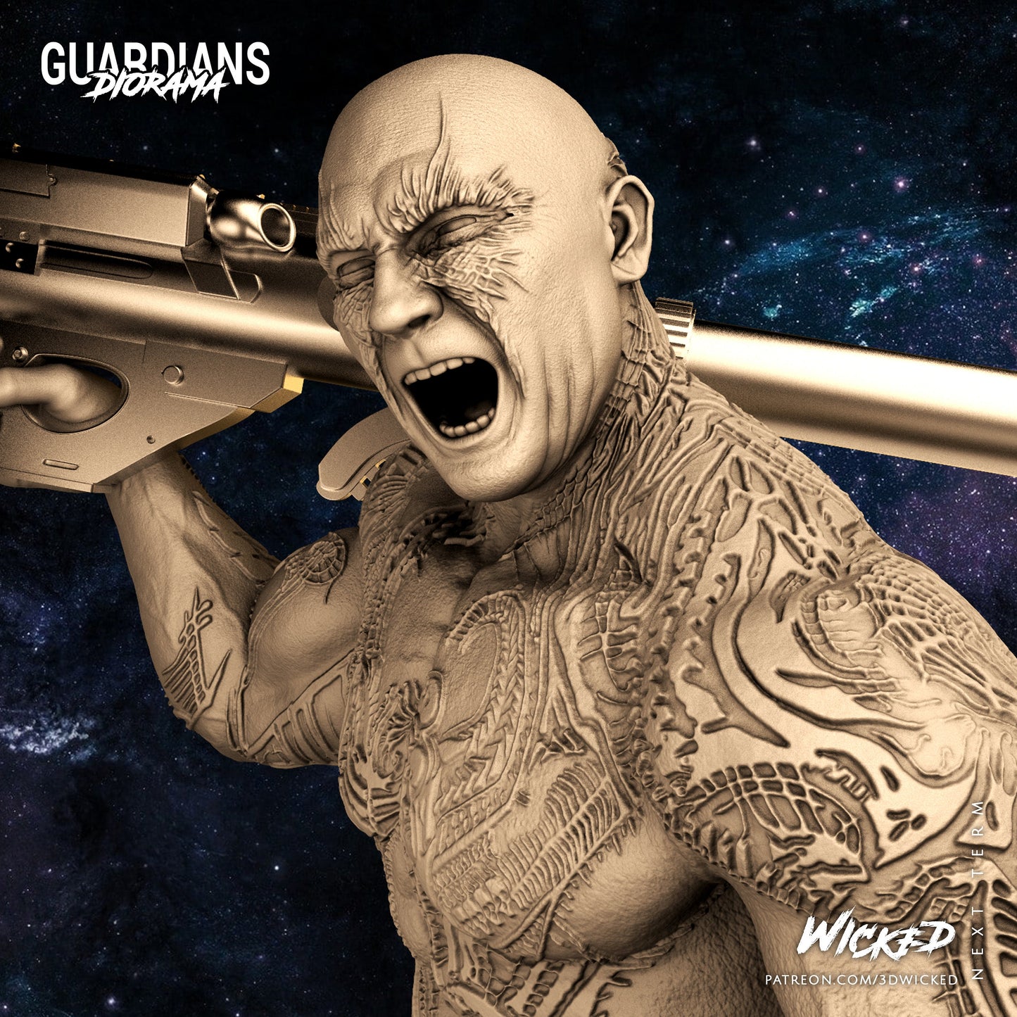 Drax - Wicked 3D Models