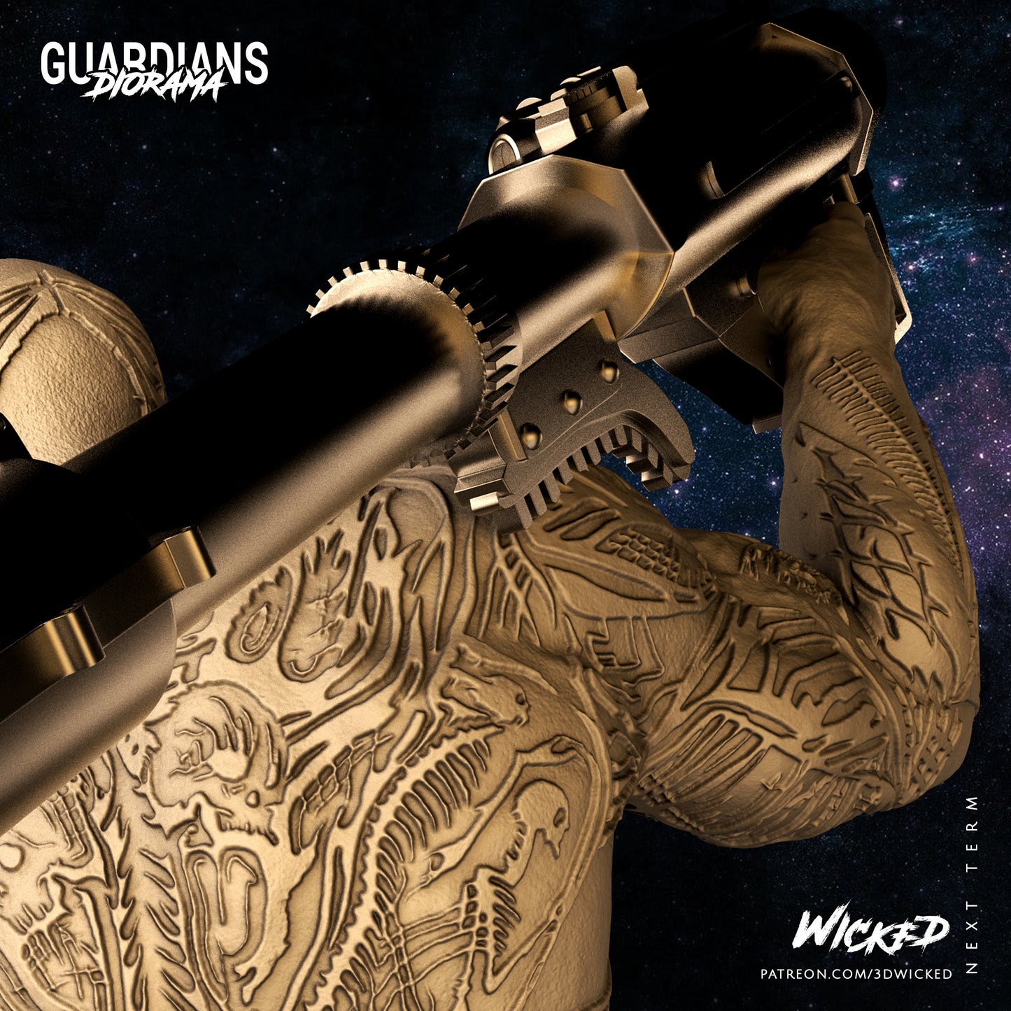 Drax - Wicked 3D Models