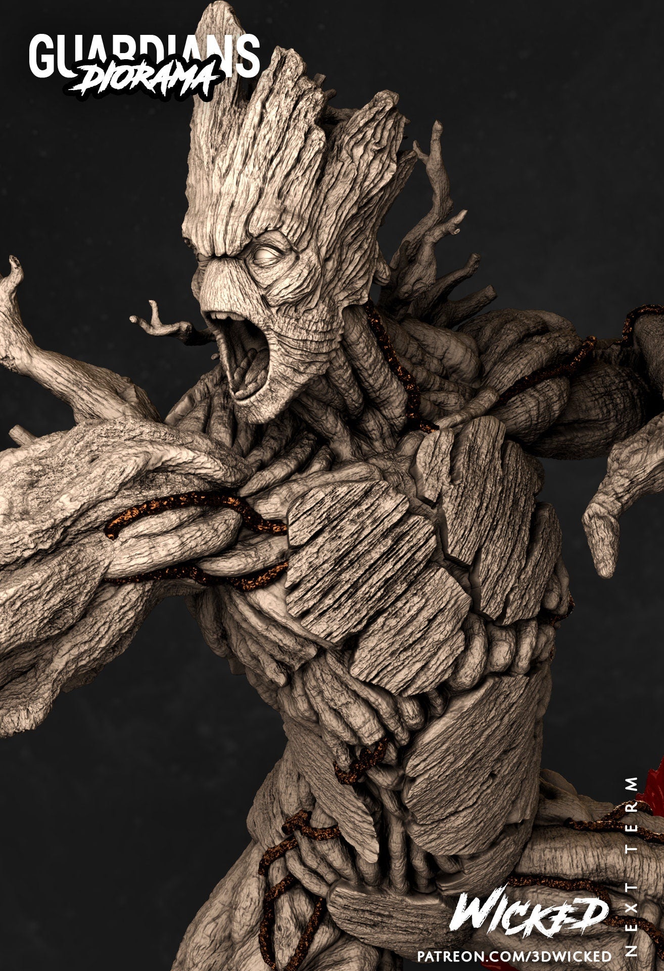 Groot - Wicked 3D Models