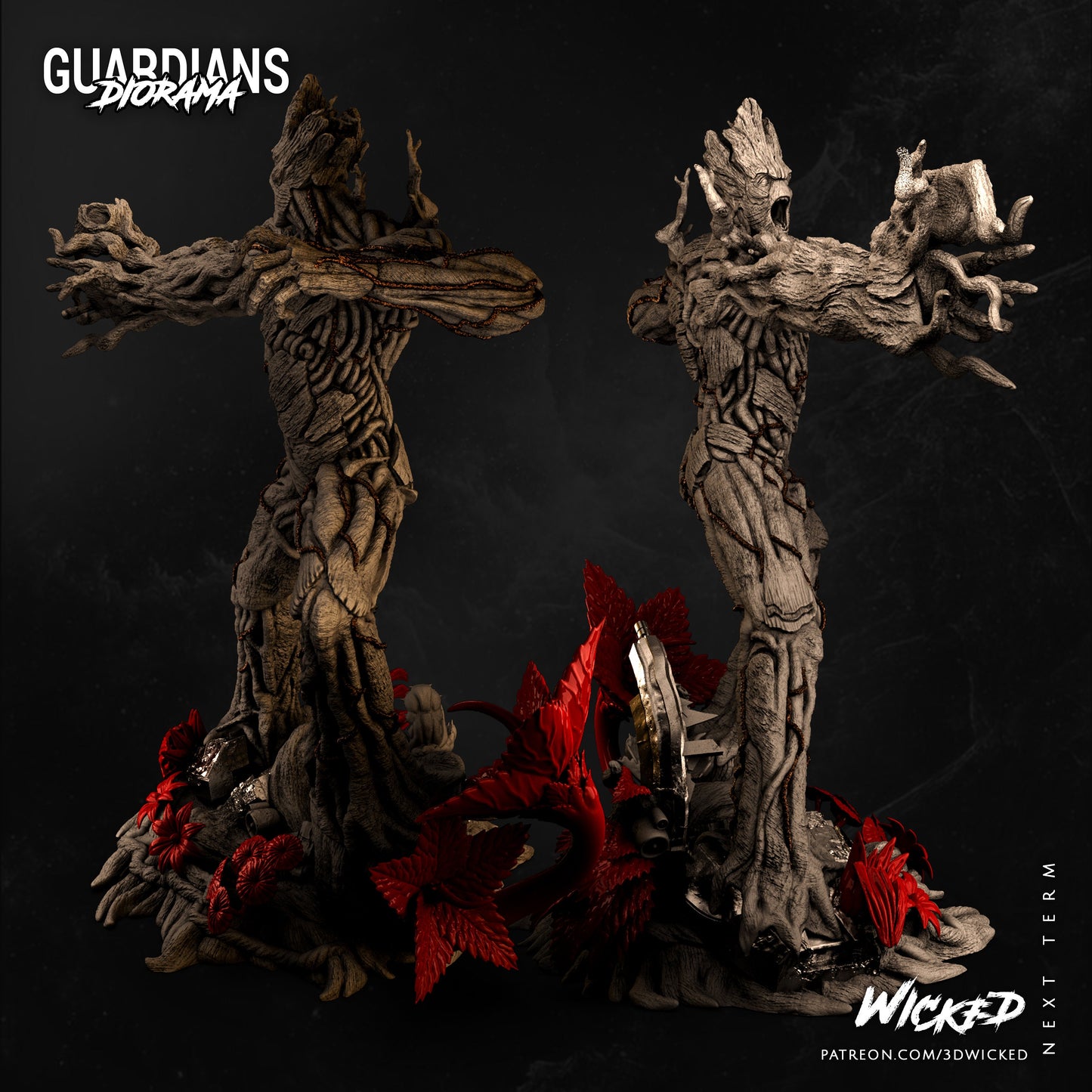 Groot - Wicked 3D Models