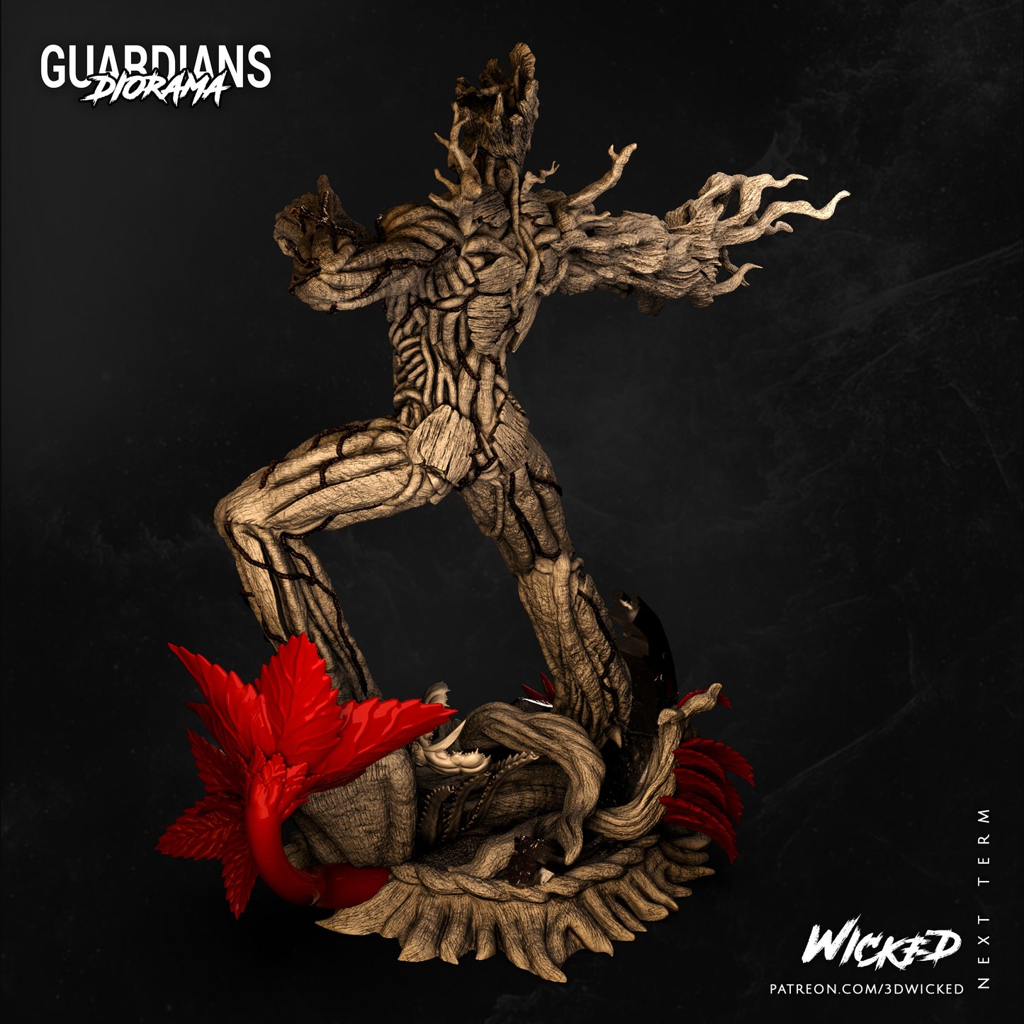 Groot - Wicked 3D Models