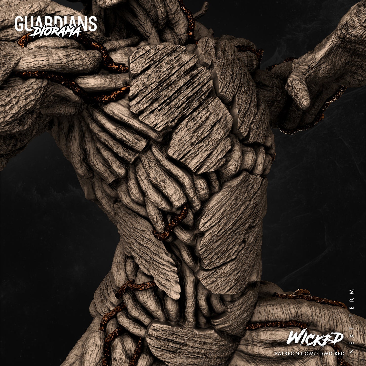 Groot - Wicked 3D Models