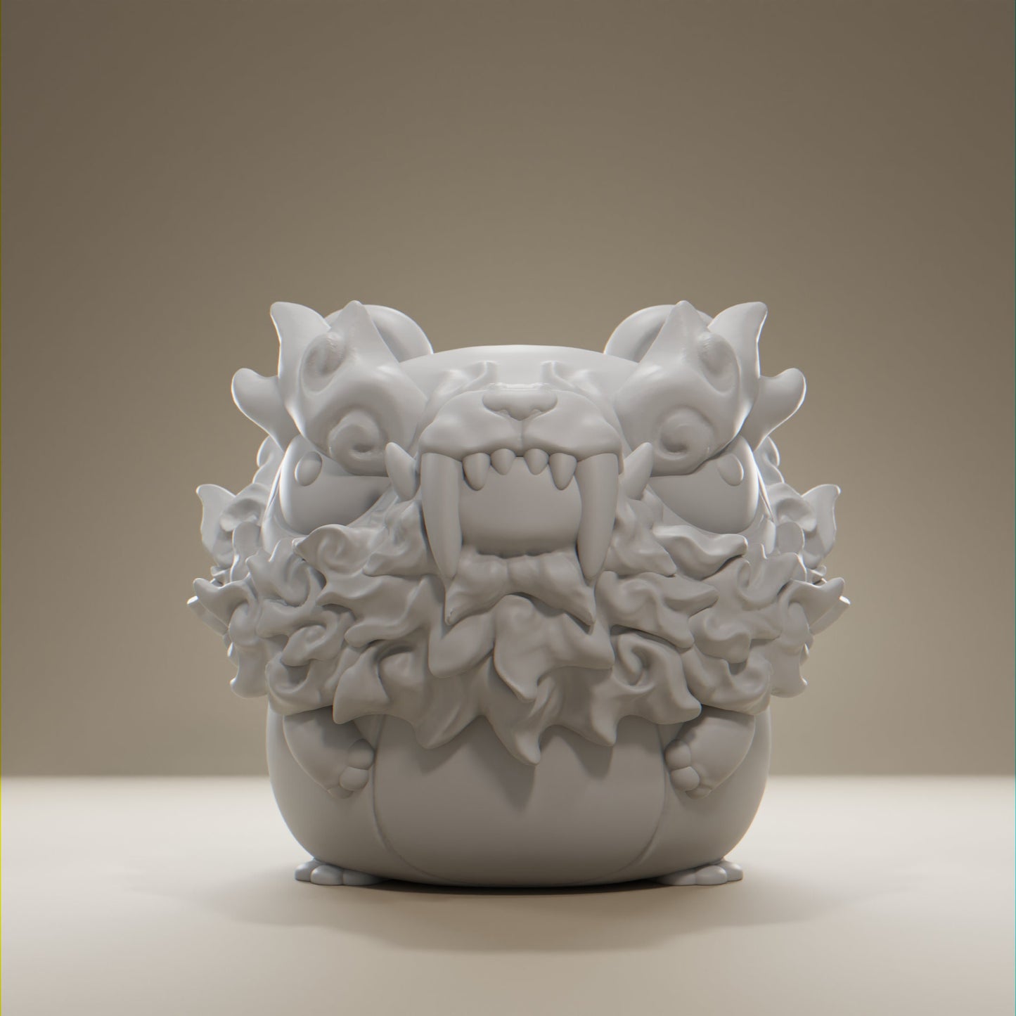 Tiger - UNPAINTED - Grumpii Art Toy