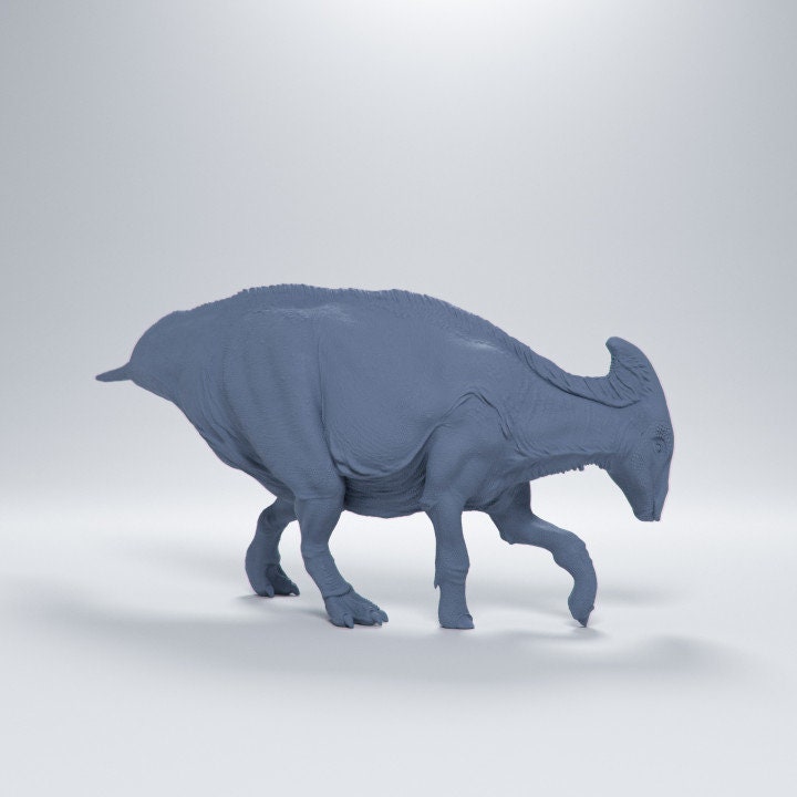 Charonosaurus female - UNPAINTED - Dino and Dog Miniatures