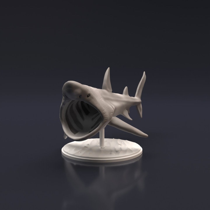 Basking Shark - UNPAINTED - Animal Den Miniatures