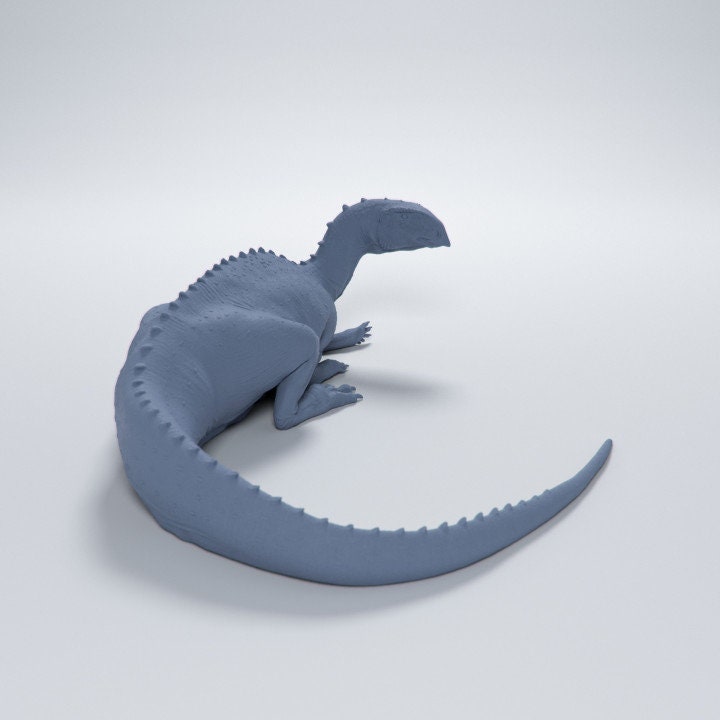 Tenontosaurus resting - Dino and Dog Miniatures