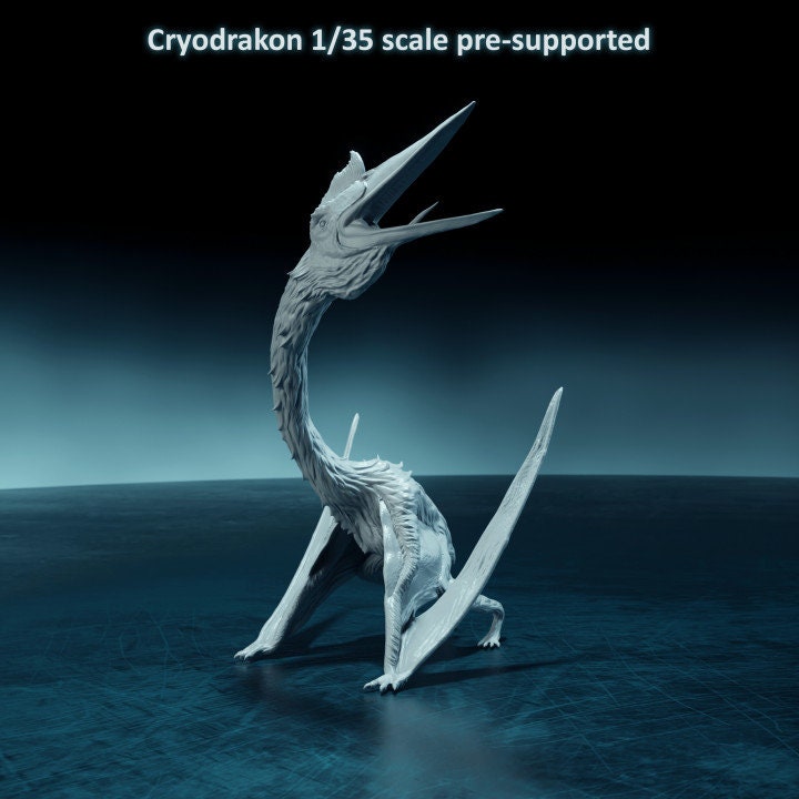 Cryodrakon - Dino and Dog Miniatures