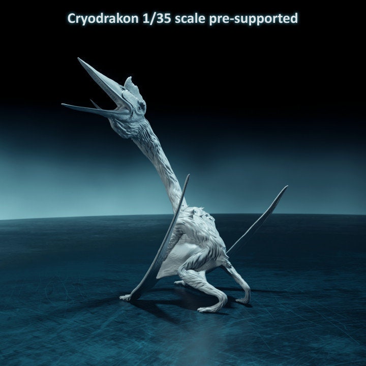 Cryodrakon - Dino and Dog Miniatures