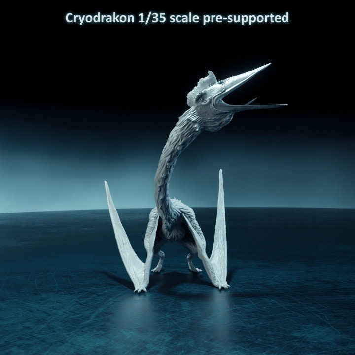 Cryodrakon - Dino and Dog Miniatures