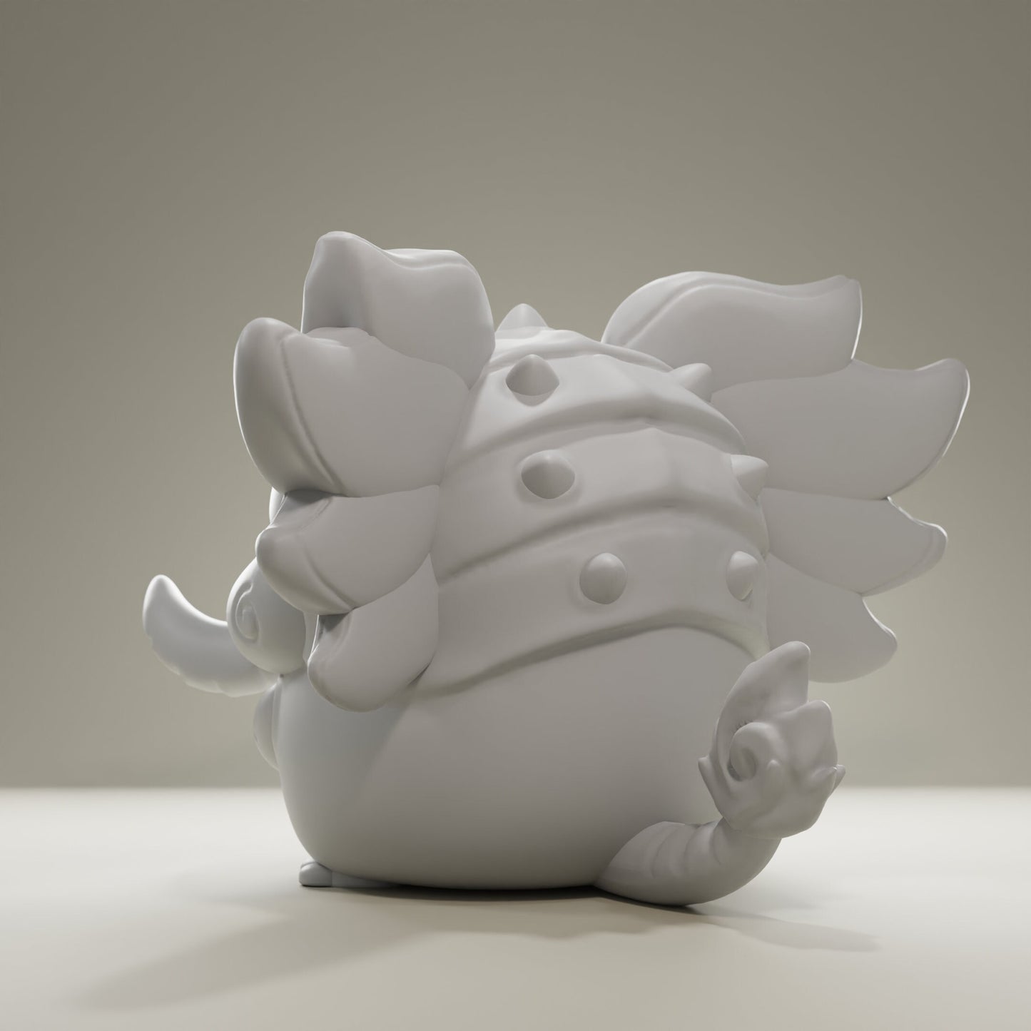 Elephant - UNPAINTED - Grumpii Art Toy