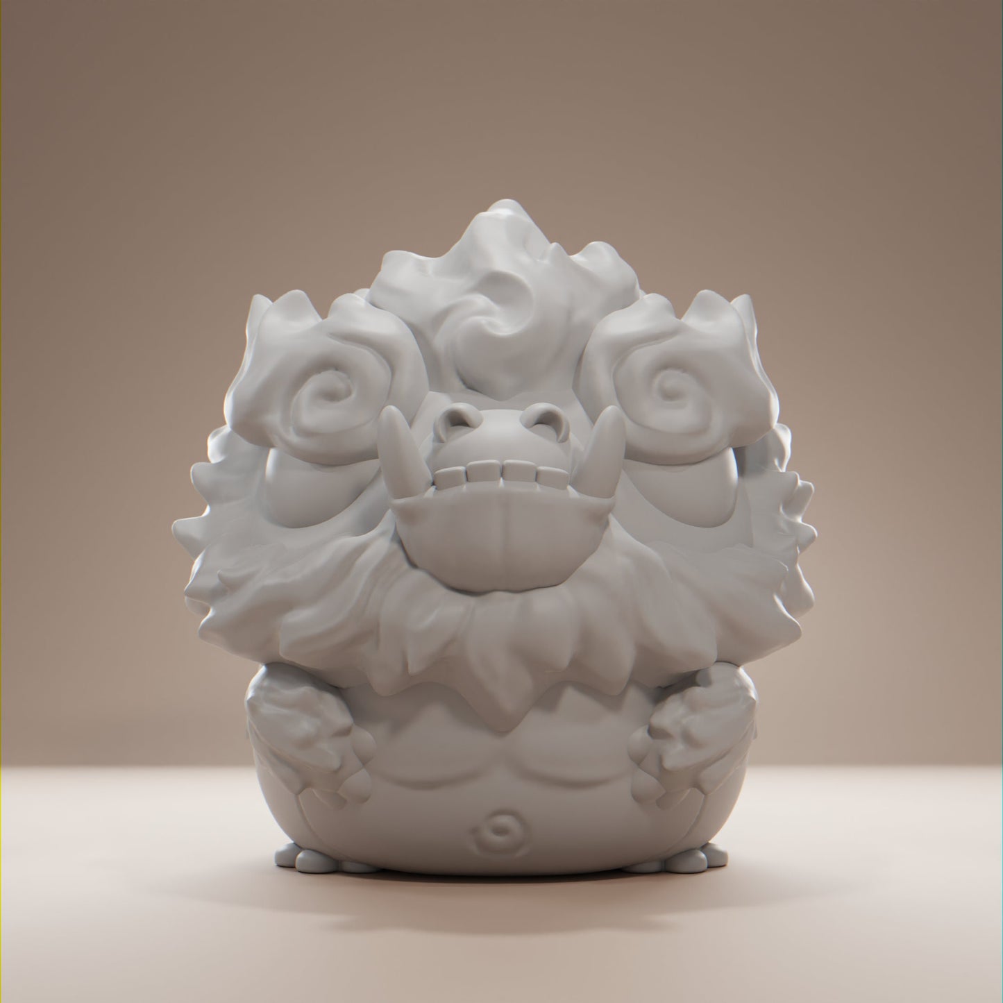 KiiKong - UNPAINTED - Grumpii Art Toy
