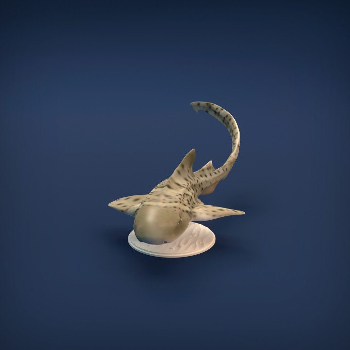 Zebra Shark - UNPAINTED - Animal Den Miniatures