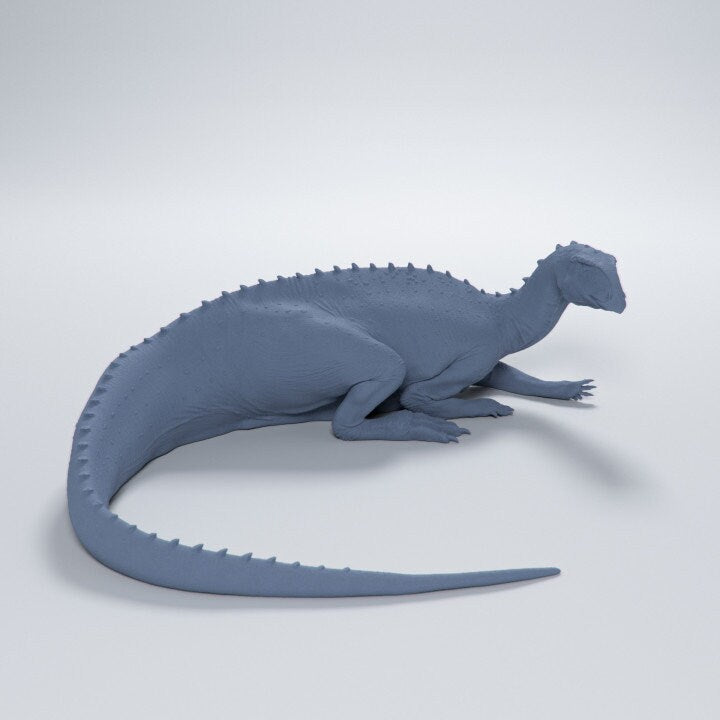 Tenontosaurus resting - Dino and Dog Miniatures
