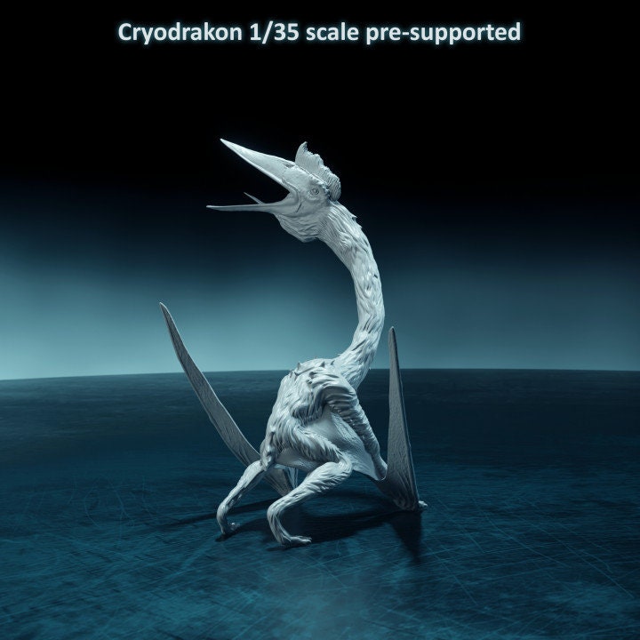Cryodrakon - Dino and Dog Miniatures