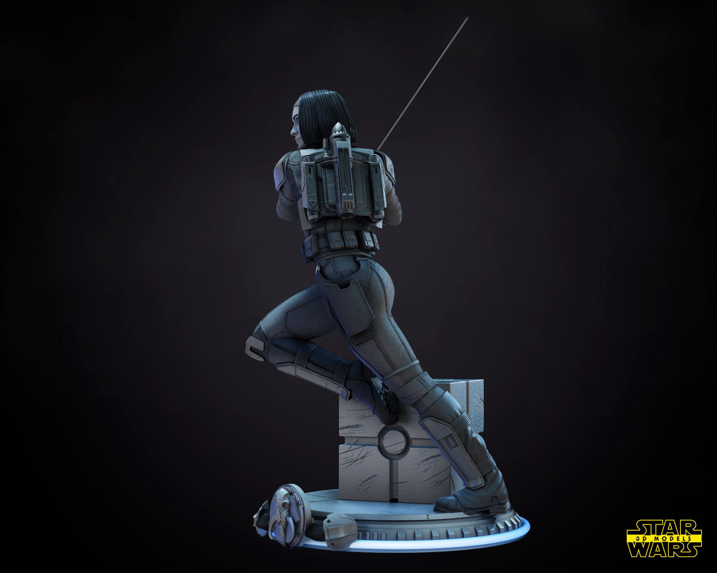 Bo Katan Kryze - Star Wars 3D Models
