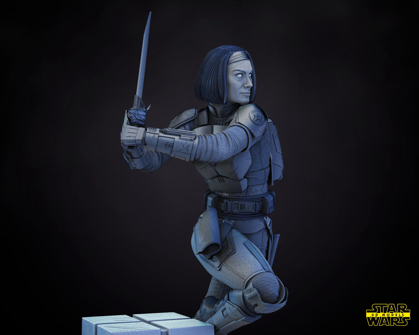 Bo Katan Kryze - Star Wars 3D Models