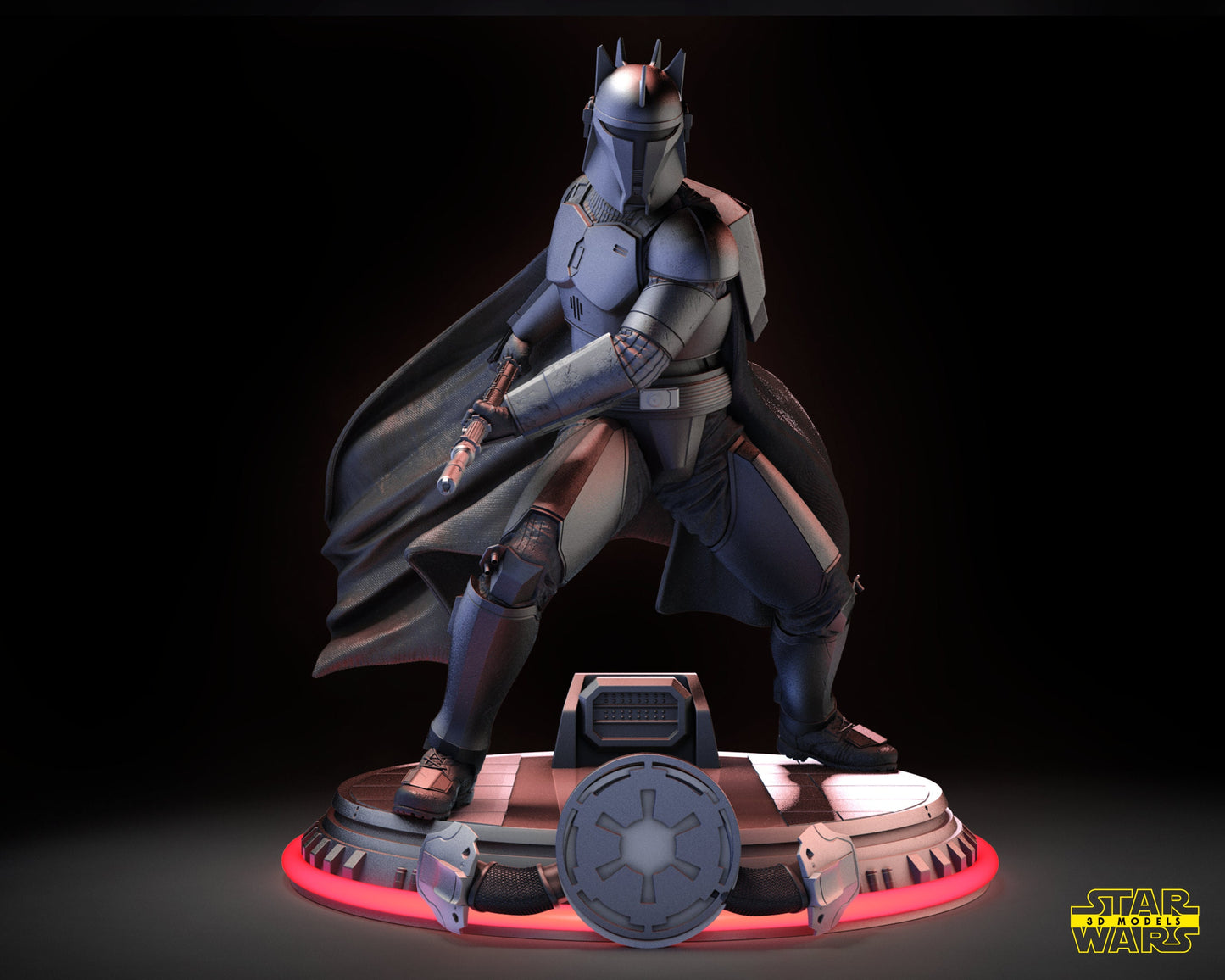 Moff Gideon - Star Wars 3D Models
