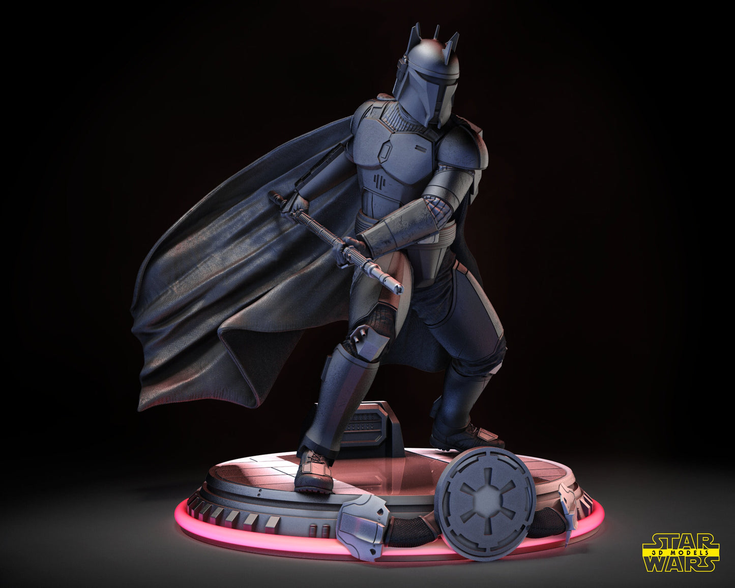 Moff Gideon - Star Wars 3D Models