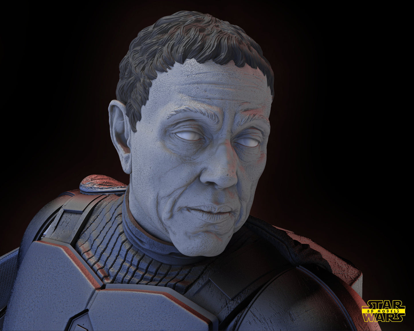Moff Gideon - Star Wars 3D Models