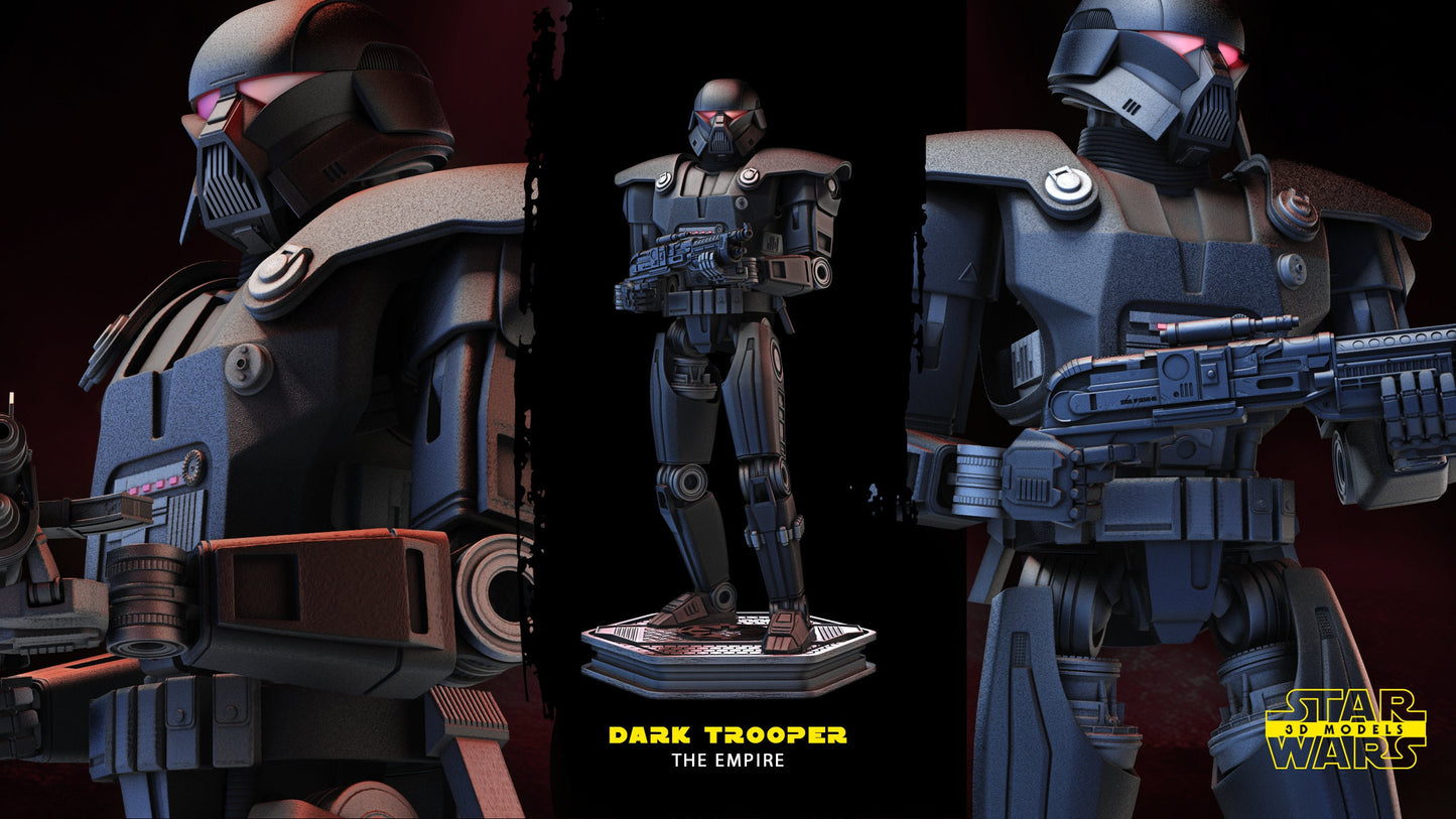 Dark Trooper - Star Wars 3D Models
