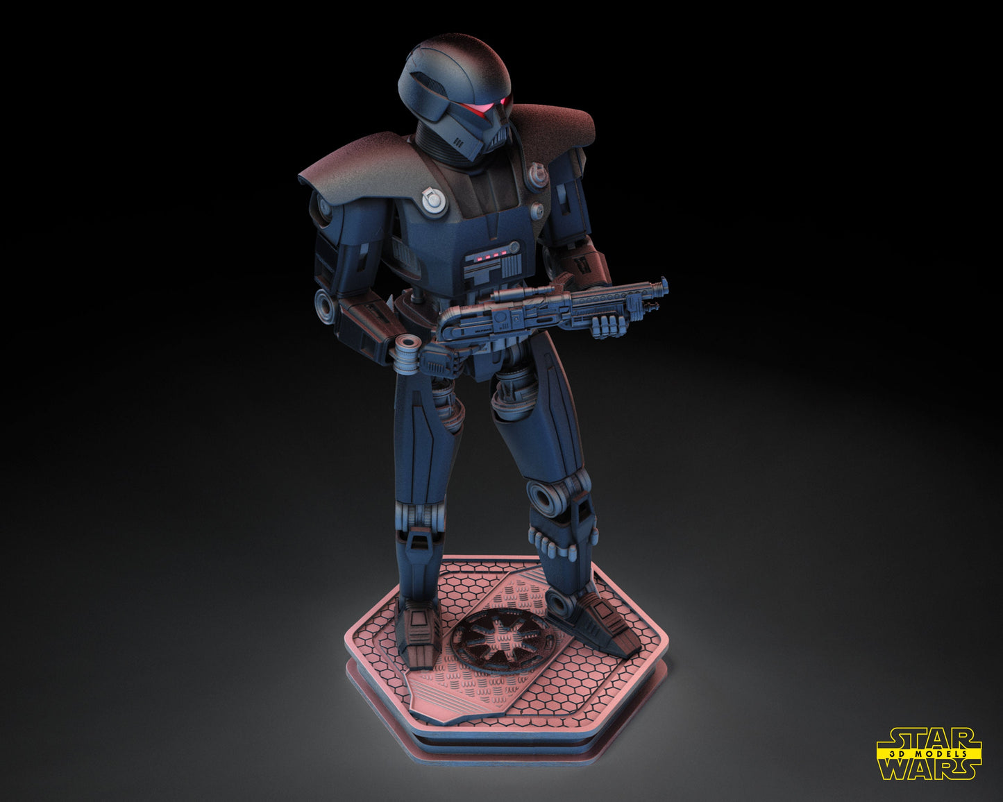 Dark Trooper - Star Wars 3D Models