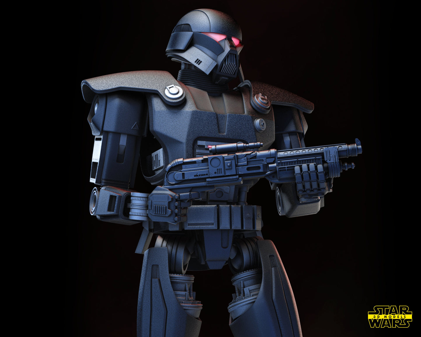 Dark Trooper - Star Wars 3D Models