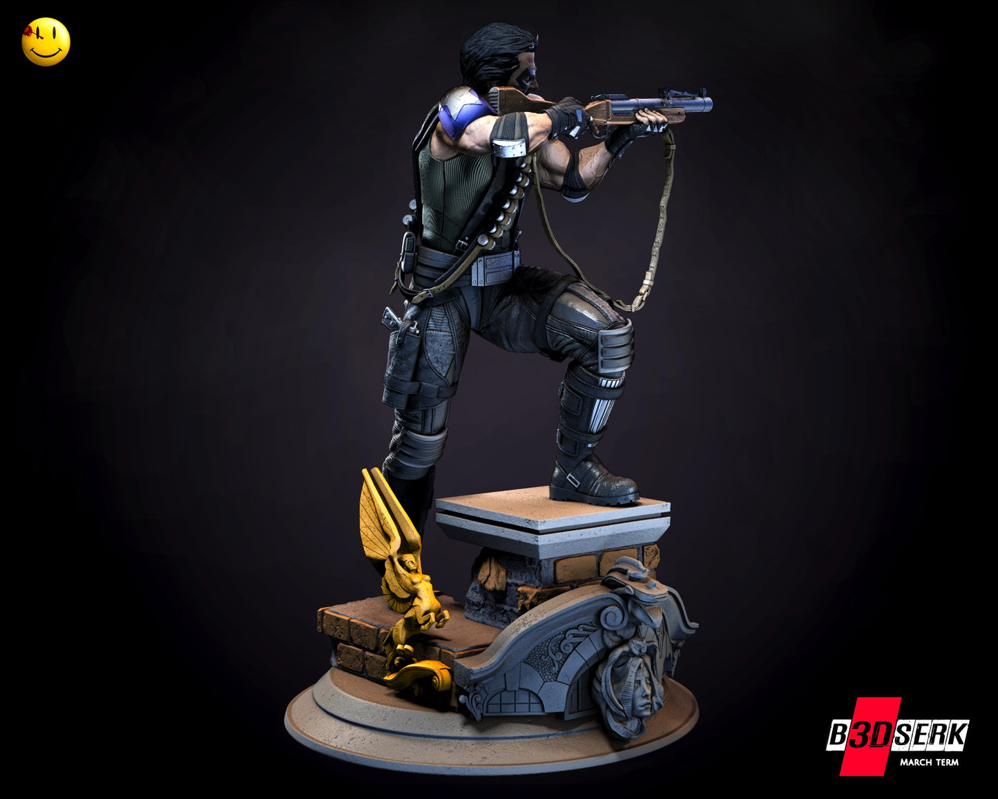 Comedian - UNPAINTED - B3DSERK 3d print