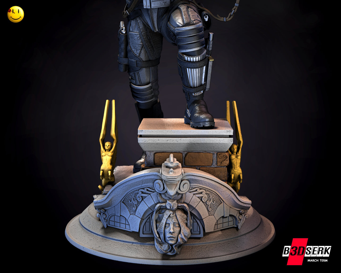 Comedian - UNPAINTED - B3DSERK 3d print