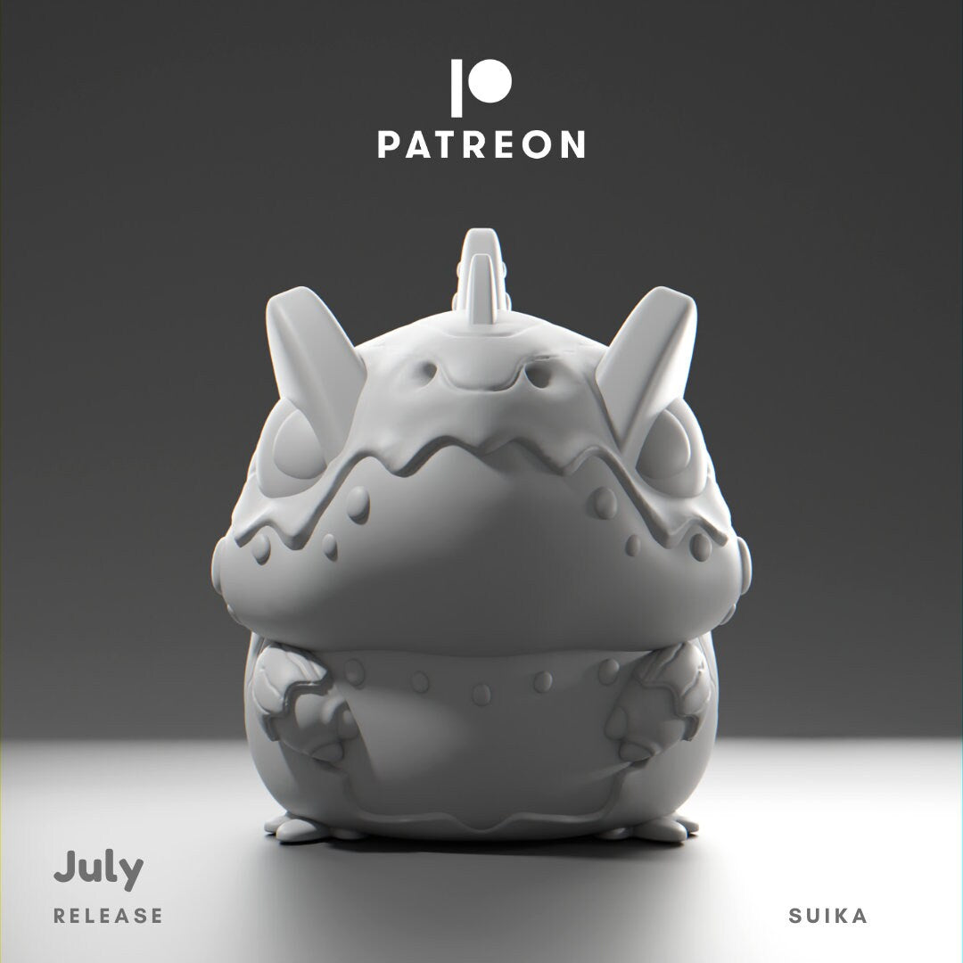 Suika - UNPAINTED - Grumpii Art Toy