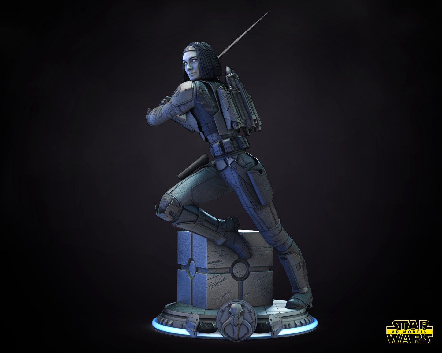 Bo Katan Kryze - Star Wars 3D Models