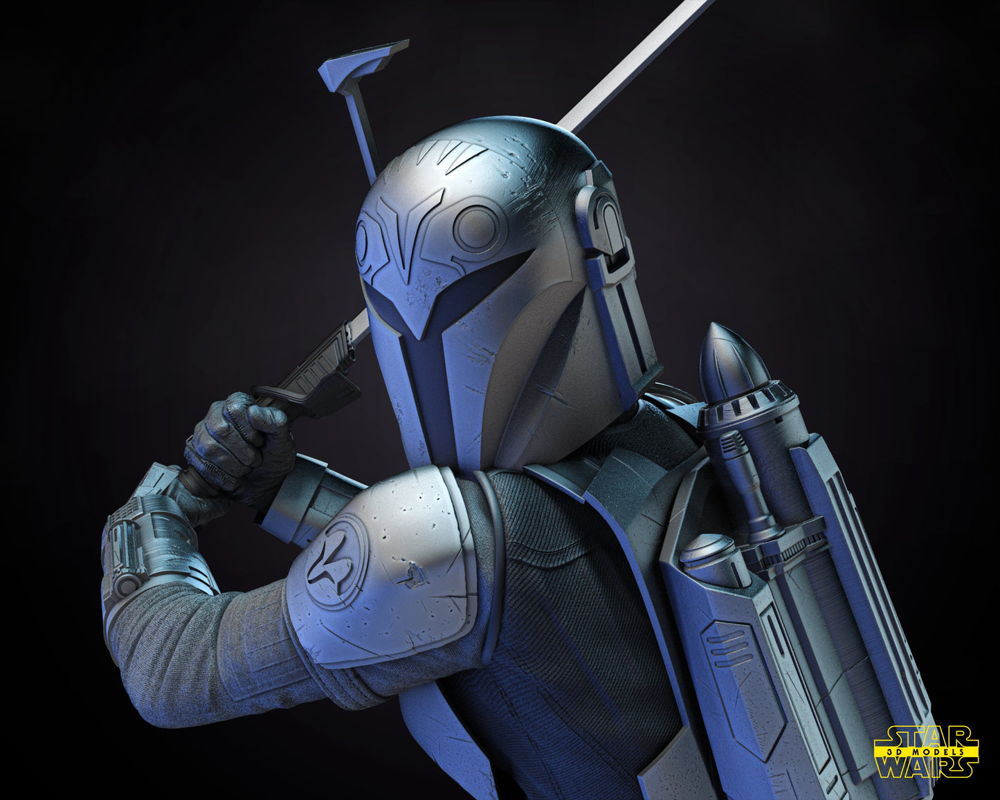 Bo Katan Kryze - Star Wars 3D Models