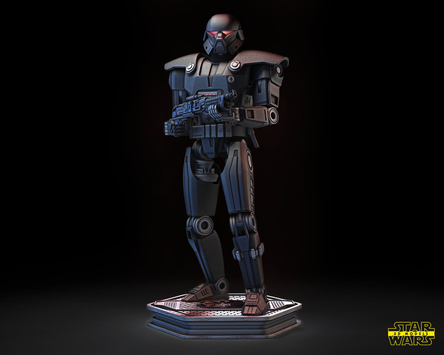 Dark Trooper - Star Wars 3D Models