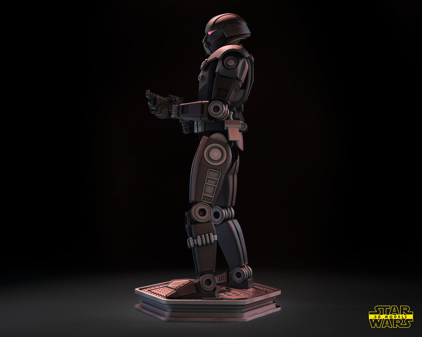 Dark Trooper - Star Wars 3D Models