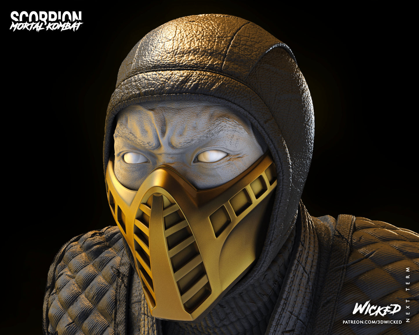 Scorpion - UNPAINTED - Wicked 3d Prints