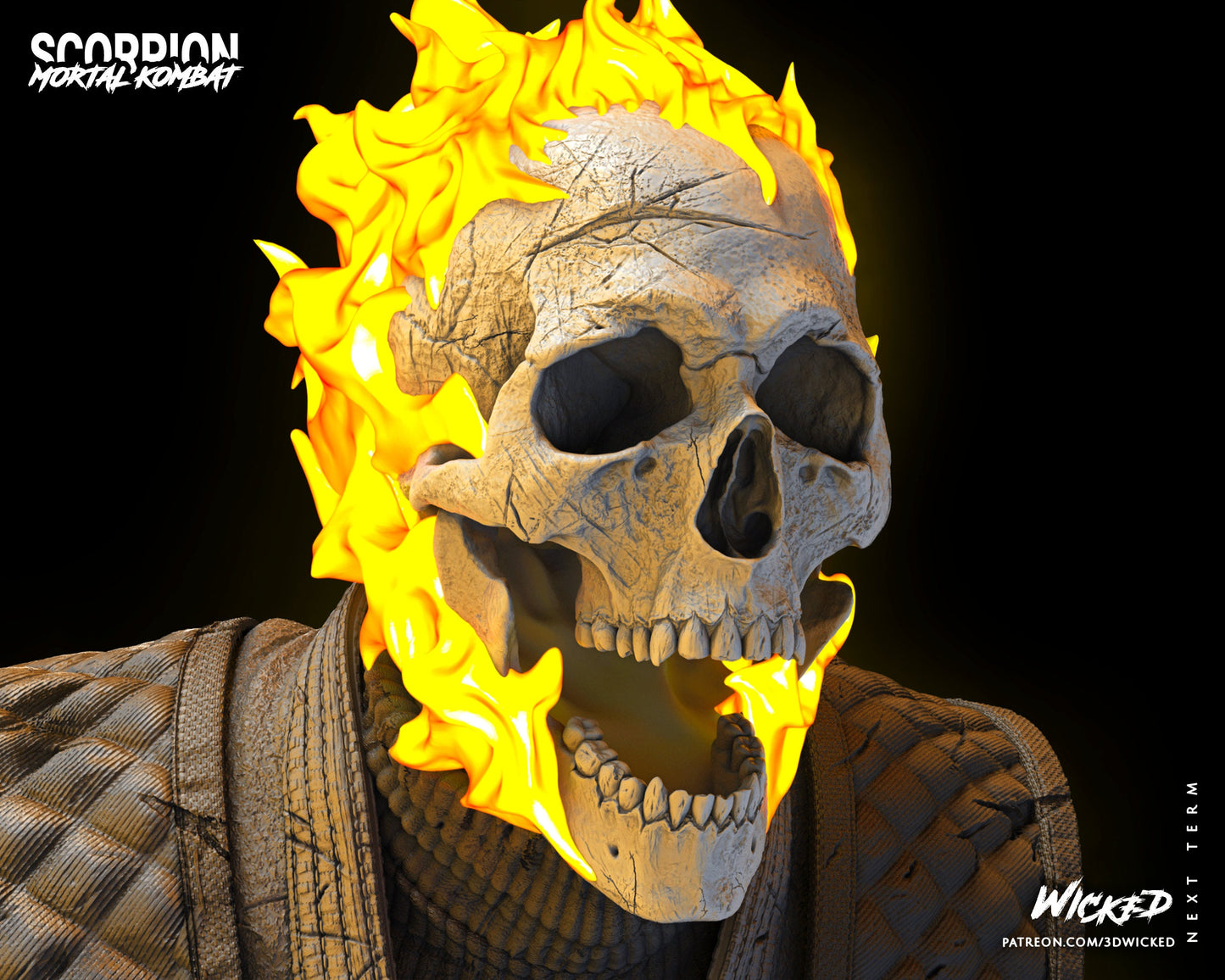 Scorpion - UNPAINTED - Wicked 3d Prints