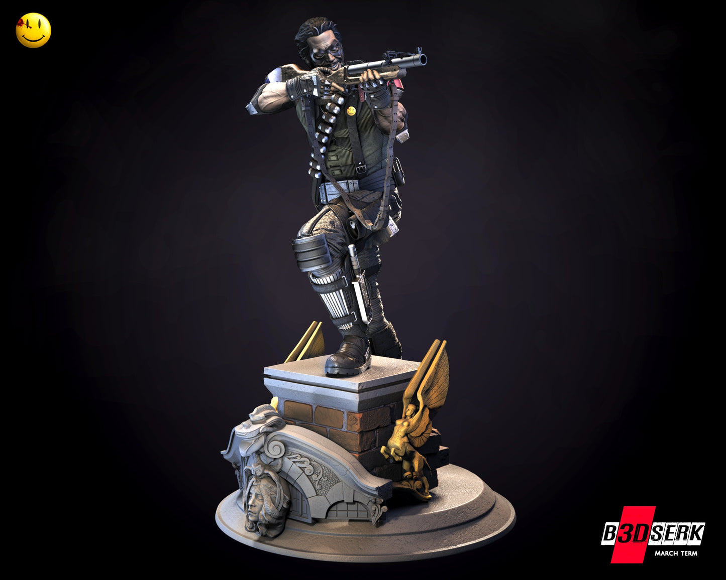 Comedian - UNPAINTED - B3DSERK 3d print