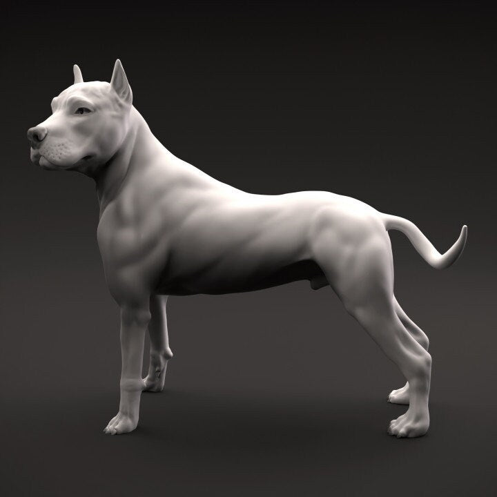 Staffordshire Bull Terrier - Dino and Dog Miniatures