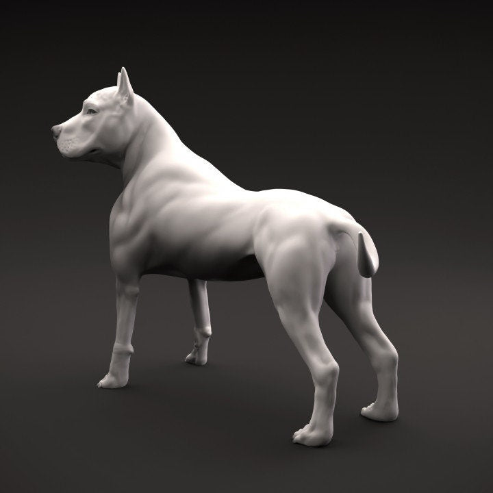 Staffordshire Bull Terrier - Dino and Dog Miniatures