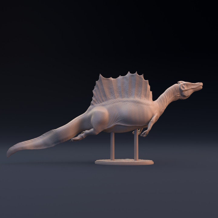Spinosaurus swimming - Dino and Dog Miniatures