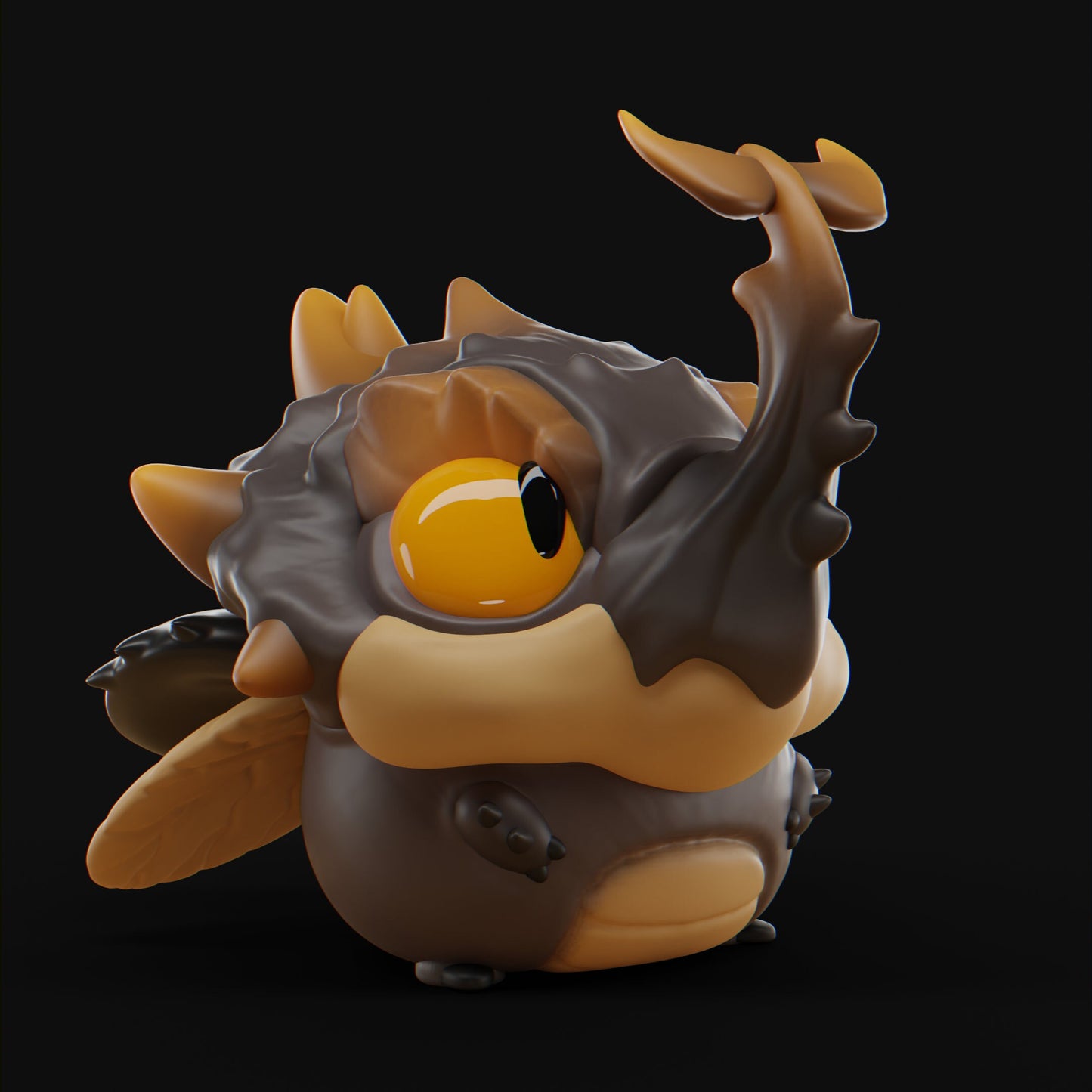 Kabuto - Unpainted - Grumpii Art Toy