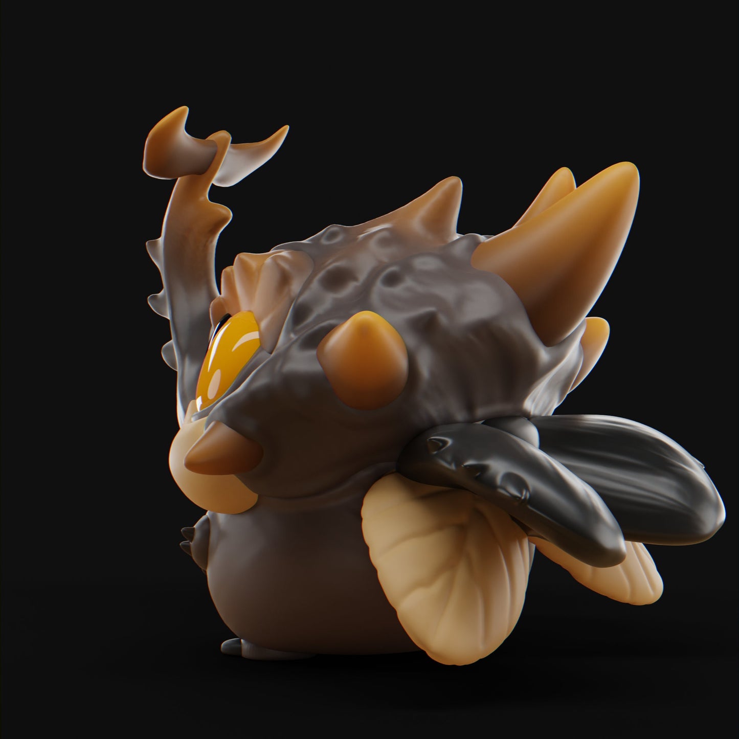 Kabuto - Unpainted - Grumpii Art Toy